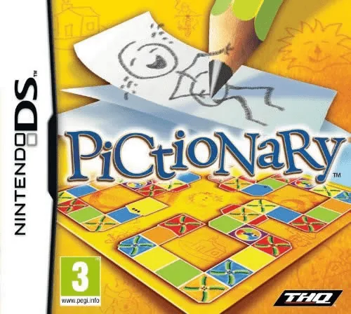 Pictionary (Europe) (En,Fr,De,Es,It,Nl) (NDSi Enhanced) cover art for Nintendo DS