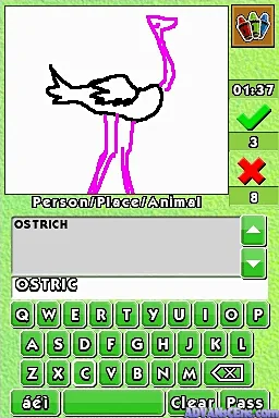 Pictionary (Europe) (En,Fr,De,Es,It,Nl) (NDSi Enhanced) screenshot