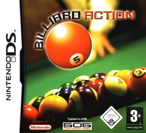 Backdrop artwork for Billiard Action