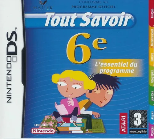 Backdrop artwork for Tout Savoir 6e - L'Essentiel du Programme