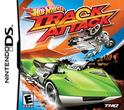 Hot Wheels - Track Attack (Europe) (En,Fr,De,Es,It,Nl) (NDSi Enhanced) cover art for Nintendo DS