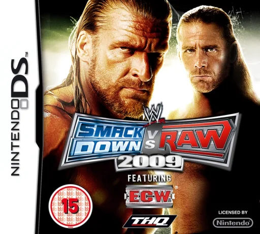 Backdrop artwork for WWE SmackDown vs Raw 2009 Featuring ECW (United Kingdom)