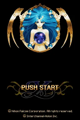 Ys DS title screen