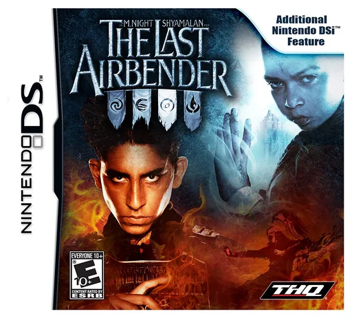An M. Night Shyamalan Film - The Last Airbender (Europe) (En,Fr,De,Es,It) (NDSi Enhanced) cover art for Nintendo DS