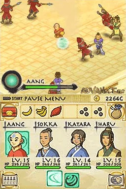 An M. Night Shyamalan Film - The Last Airbender (Europe) (En,Fr,De,Es,It) (NDSi Enhanced) screenshot