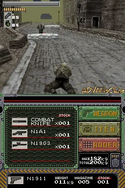 Simple DS Series Vol. 21 - The Hohei - Butai de Shutsugeki! Senjou no Inu-tachi screenshot