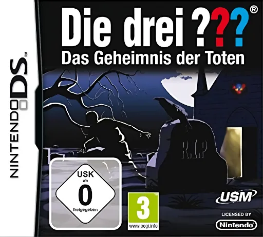 Backdrop artwork for Drei Fragezeichen, Die - Das Geheimnis der Toten