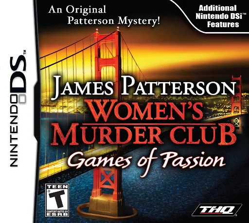 James Patterson Women's Murder Club - Games of Passion (Europe) (En,Fr,De,Es,It) (NDSi Enhanced) cover art for Nintendo DS