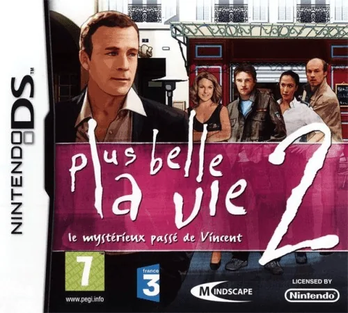 Plus Belle la Vie 2 - Le Mysterieux Passe de Vincent cover art for Nintendo DS