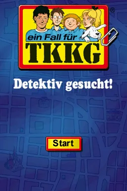 Fall fuer TKKG, Ein - Detektiv Gesucht! title screen