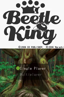 Beetle King title screen