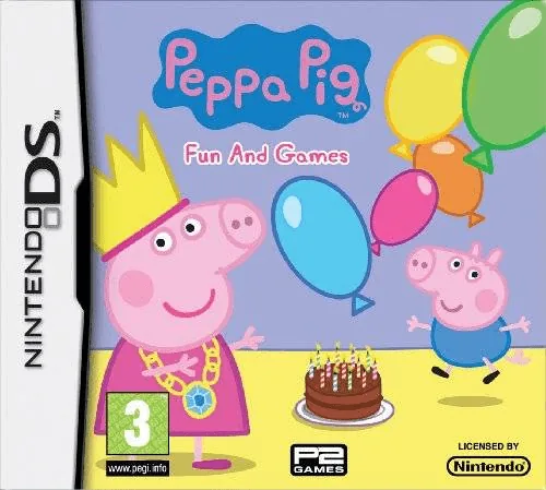 Backdrop artwork for Peppa Pig - Fun and Games