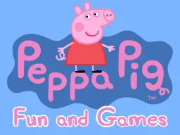 Peppa Pig - Fun and Games title screen