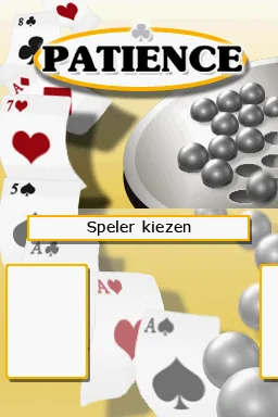 Solitaire title screen