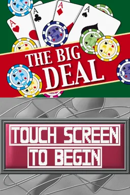 The Big Deal title screen
