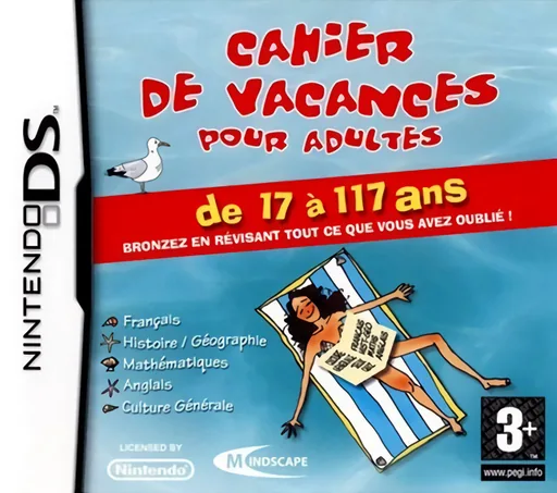 Backdrop artwork for Cahier de Vacances pour Adultes