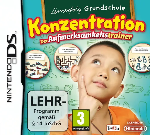 Backdrop artwork for Lernerfolg Grundschule - Konzentration - Der Aufmerksamkeitstrainer