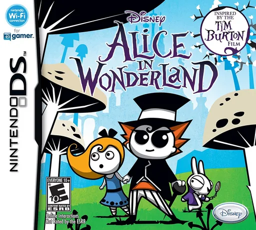 Alice in Wonderland (Europe) (En,Fr,De,Es,It,Nl) (NDSi Enhanced) cover art for Nintendo DS