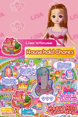 Lovely Lisa and Friends (USA) (En,Fr) (NDSi Enhanced) screenshot