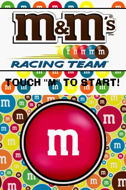 M&M's - Kart Racing title screen