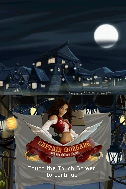Captain Morgane and the Golden Turtle title screen