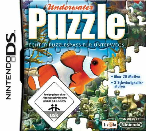 Backdrop artwork for Underwater Puzzle - Echter Puzzlespass fuer Unterwegs
