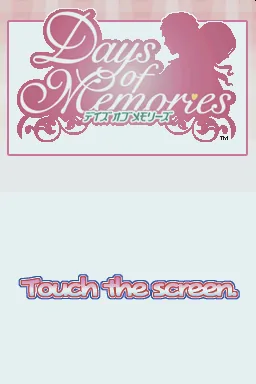 Days of Memories title screen
