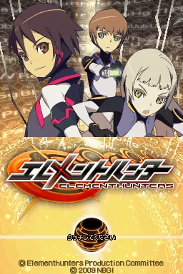 Element Hunters title screen