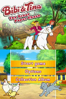 Bibi & Tina - Die Grosse Schnitzeljagd title screen