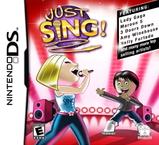 Backdrop artwork for Just Sing! (Europe) (En,Fr,De,Nl) (NDSi Enhanced)