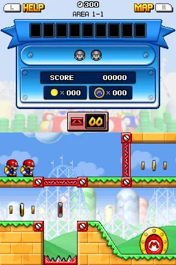 Mario vs. Donkey Kong - Mini-Land Mayhem! (Europe) (En,Fr,De,Es,It) (NDSi Enhanced) screenshot
