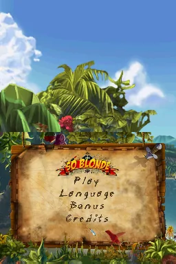 So Blonde - Back to the Island title screen