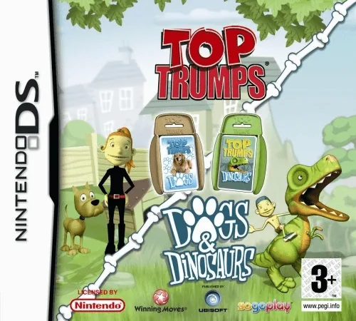 Backdrop artwork for Top Trumps - Dogs & Dinosaurs