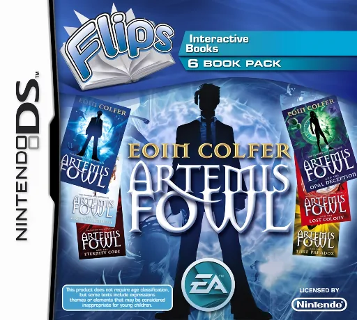 Backdrop artwork for Flips 6 Book Pack - Eoin Colfer - Artemis Fowl