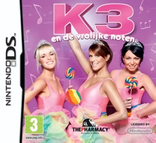 Backdrop artwork for K3 en de Vrolijke Noten