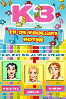 K3 en de Vrolijke Noten screenshot