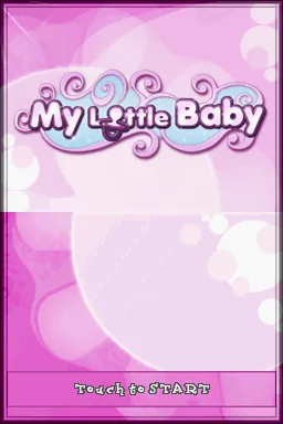My Little Baby title screen