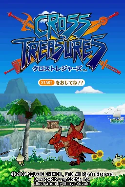 Cross Treasures title screen