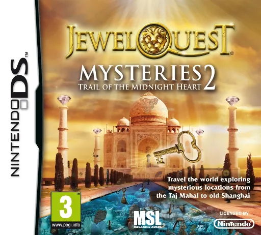 Backdrop artwork for Jewel Quest Mysteries 2 - Trail of the Midnight Heart