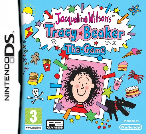 Backdrop artwork for Jacqueline Wilson's Tracy Beaker - The Game
