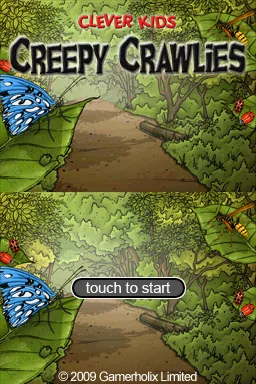 Clever Kids - Creepy Crawlies title screen