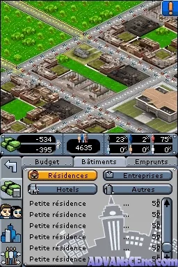 City Life DS screenshot