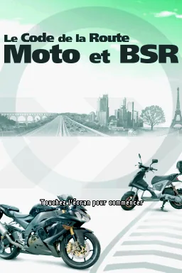 Code de la Route, Le - Moto et BSR title screen