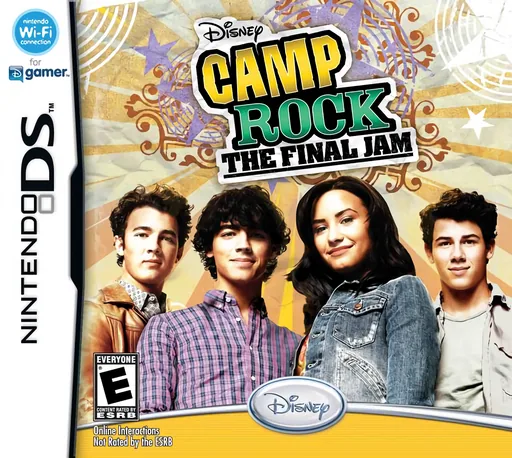 Camp Rock - The Final Jam (Europe) (En,Fr,De,Es,It,Nl) (NDSi Enhanced) cover art for Nintendo DS