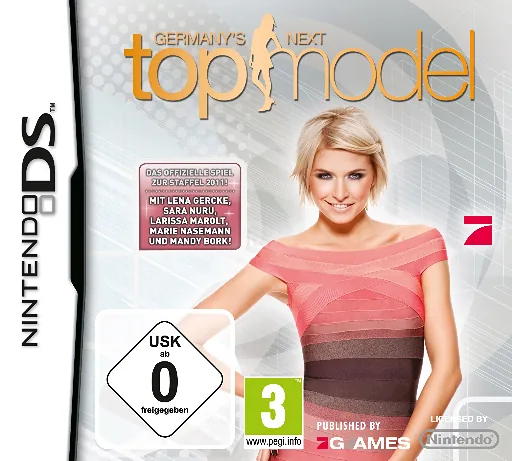 Germany's Next Topmodel - Das offizielle Spiel zur Staffel 2011! (Germany) (NDSi Enhanced) cover art for Nintendo DS