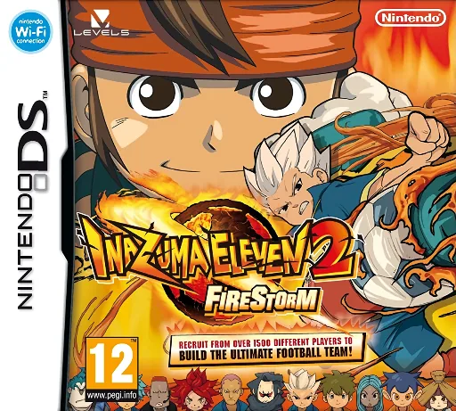Backdrop artwork for Inazuma Eleven 2 - Firestorm