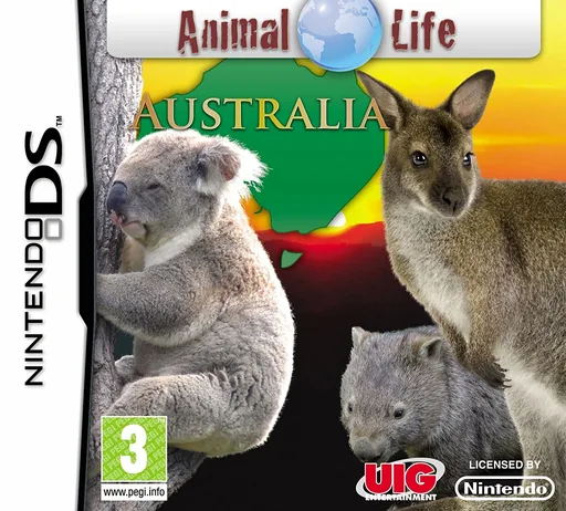 Animal Life - Australia (Europe) (En,Fr,De,Es,It) (NDSi Enhanced) cover art for Nintendo DS