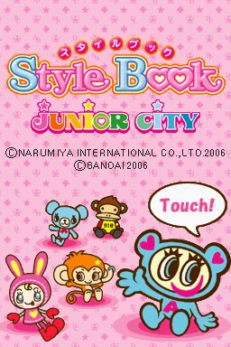 Style Book - Junior City title screen