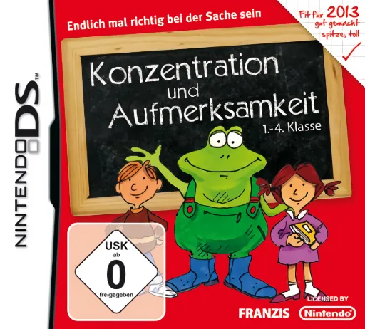 Backdrop artwork for Konzentration und Aufmerksamkeit 1.-4. Klasse