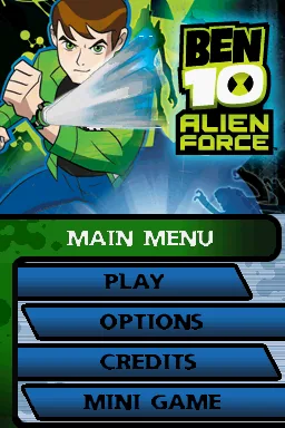 Ben 10 - Alien Force title screen